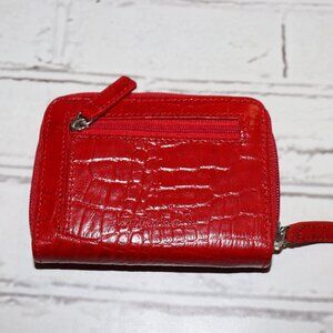 🔴 WalletBe Red Accordion Wallet · 4.5" x 3.5"